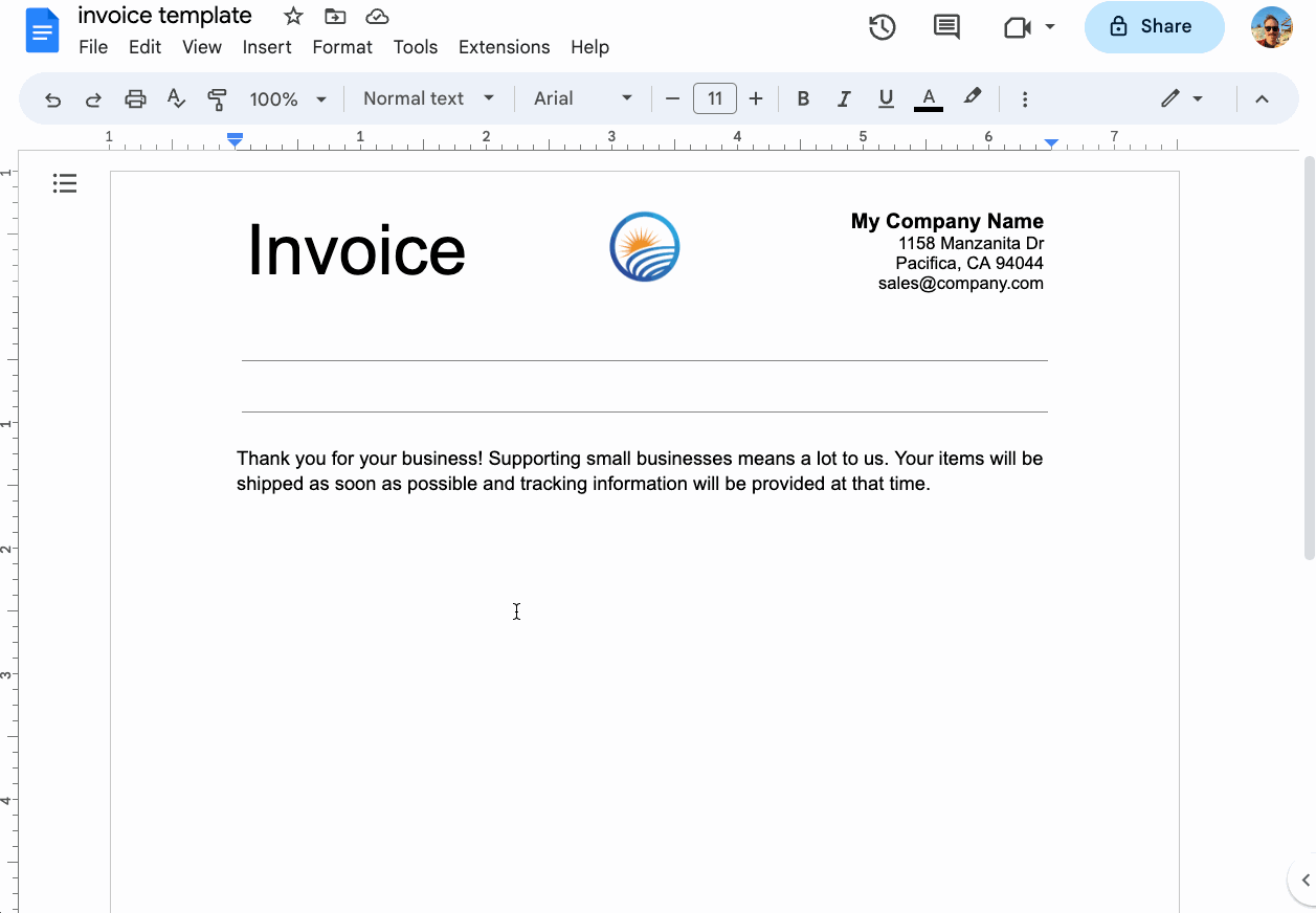 invoice-creation