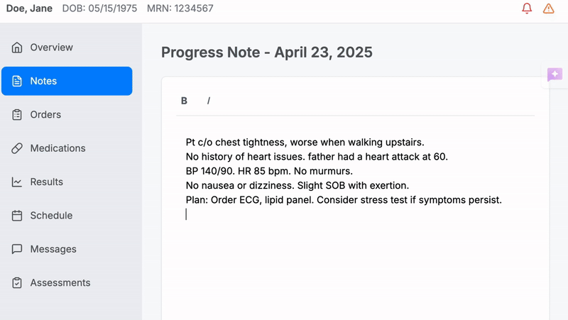 ai-blaze-healthcare-soap-note